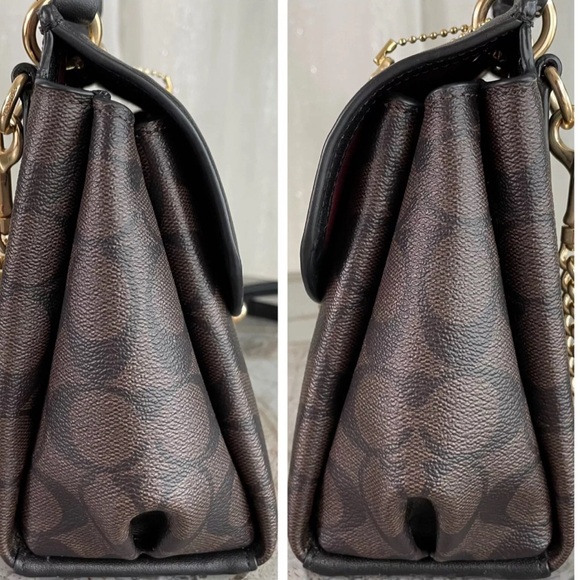 COACH AVARY CROSSBODY IN SIGNATURE CANVAS EUC - Picture 13 of 17